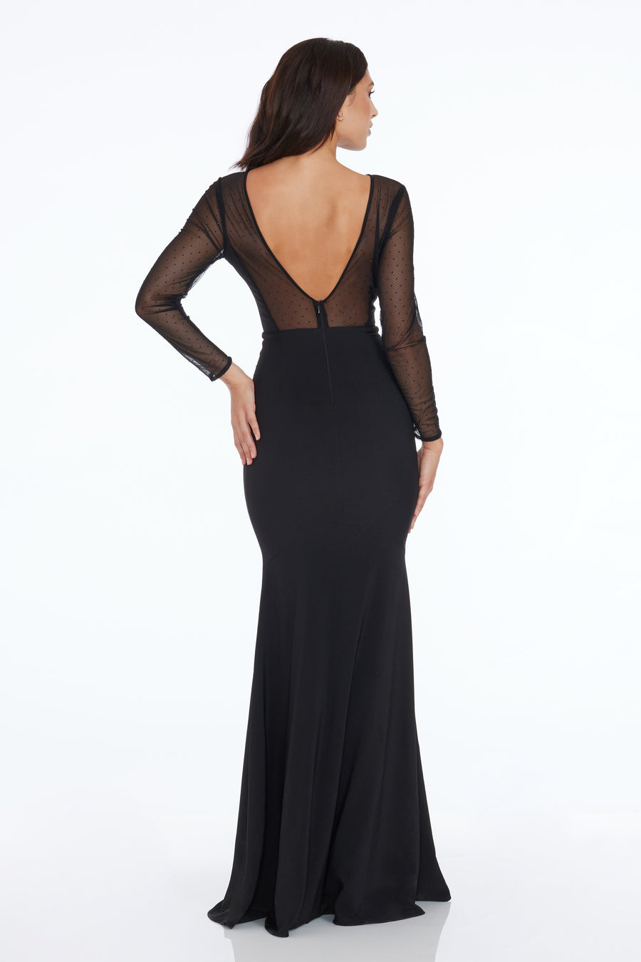Val Gown / BLACK