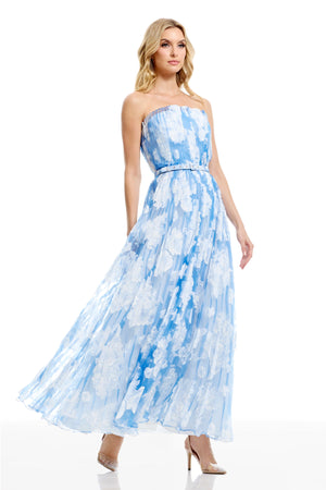 VERITY GOWN / SKY MULTI
