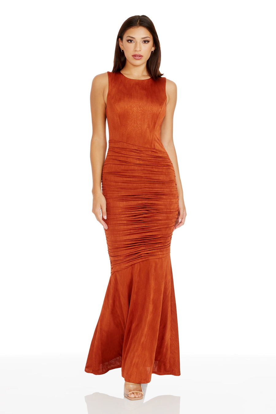 Violetta Gown / BURNT ORANGE