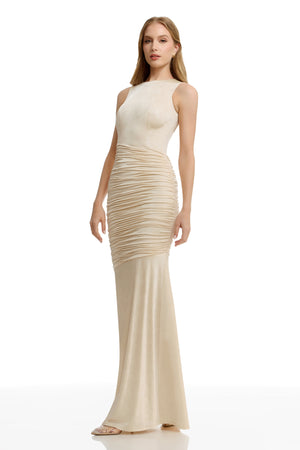 VIOLETTA GOWN / CHAMPAGNE