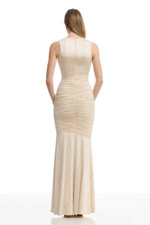 VIOLETTA GOWN / CHAMPAGNE