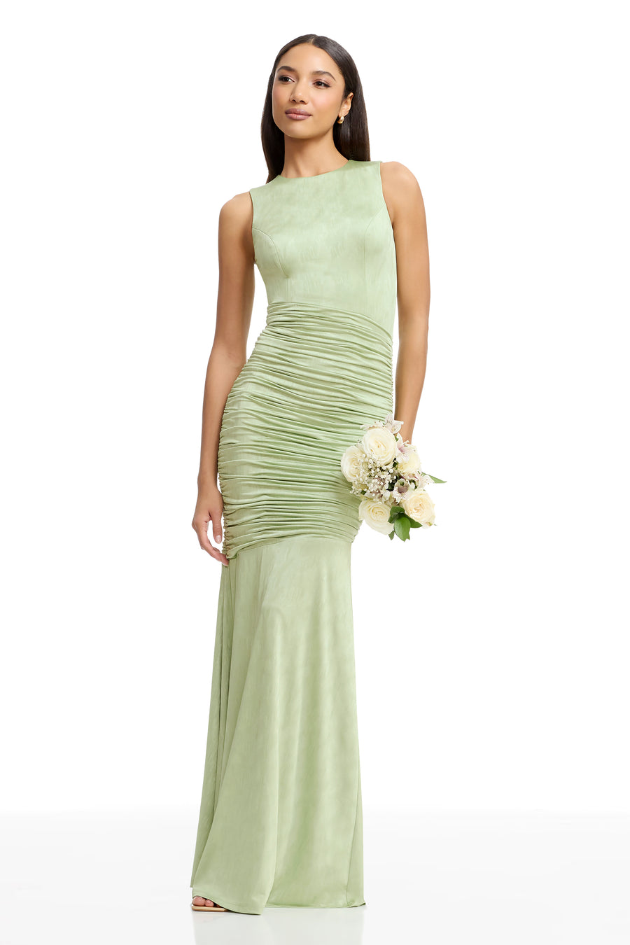 VIOLETTA GOWN / SAGE