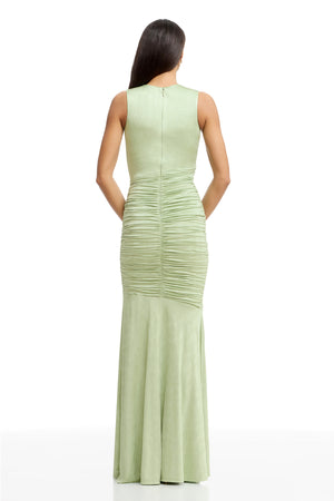VIOLETTA GOWN / SAGE