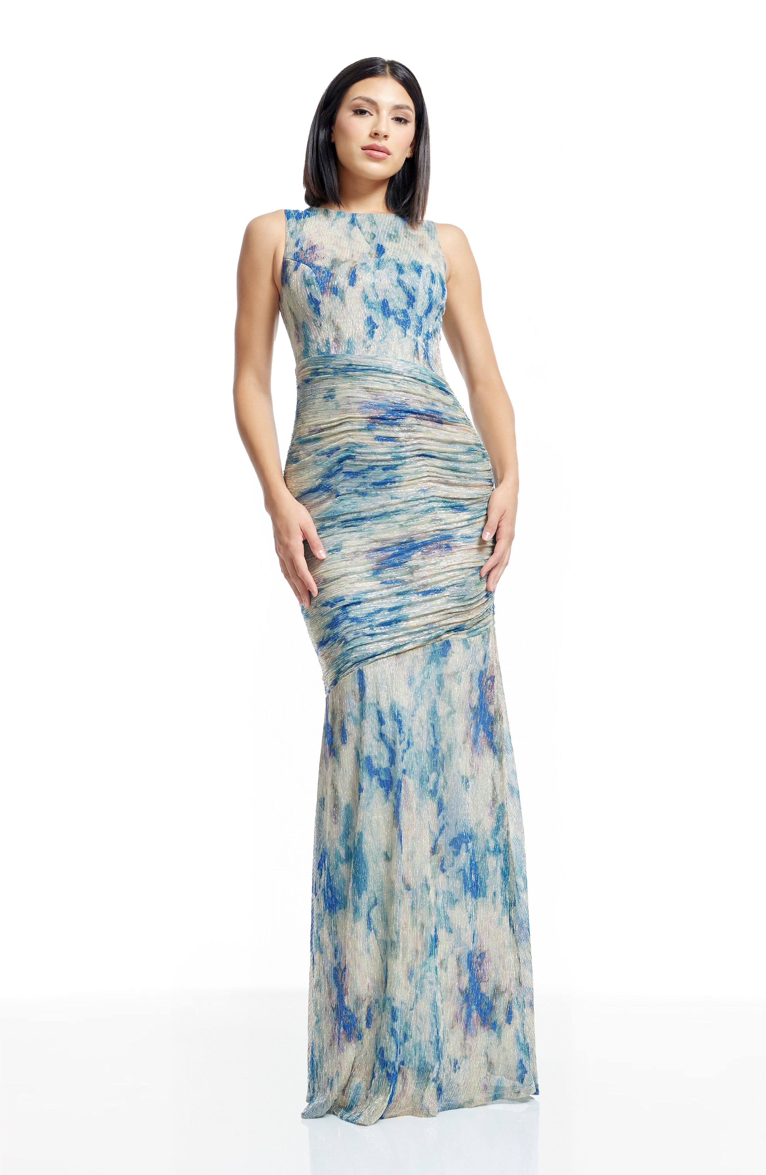 gumi◎お値下げ中です◎INDIAN POOL MARBLE DRESS MEDI INDIAN POOL MARBLE DRESS インドのプールでマーブル柄を