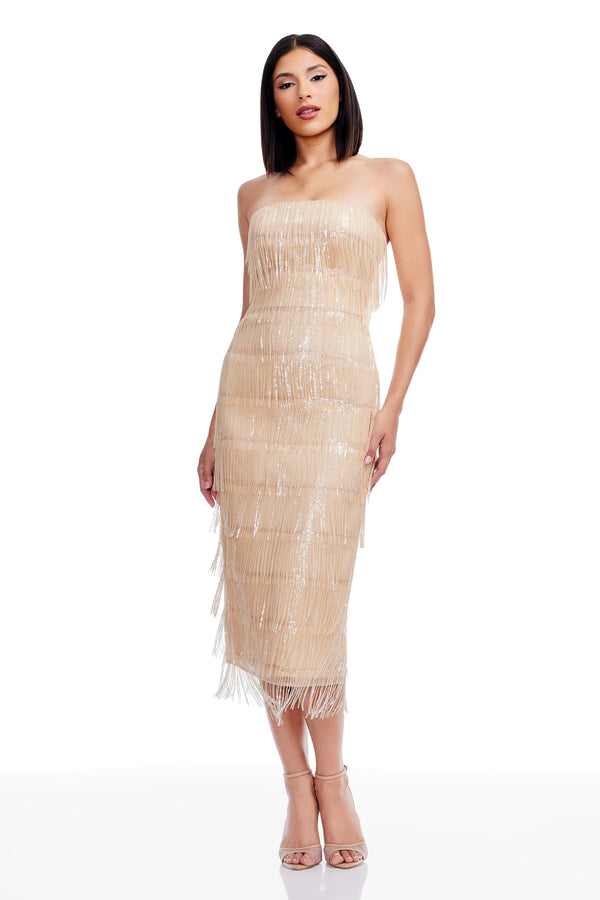 Viviana Dress / CHAMPAGNE