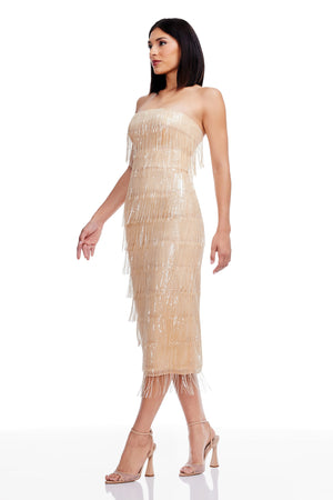 Viviana Dress / CHAMPAGNE