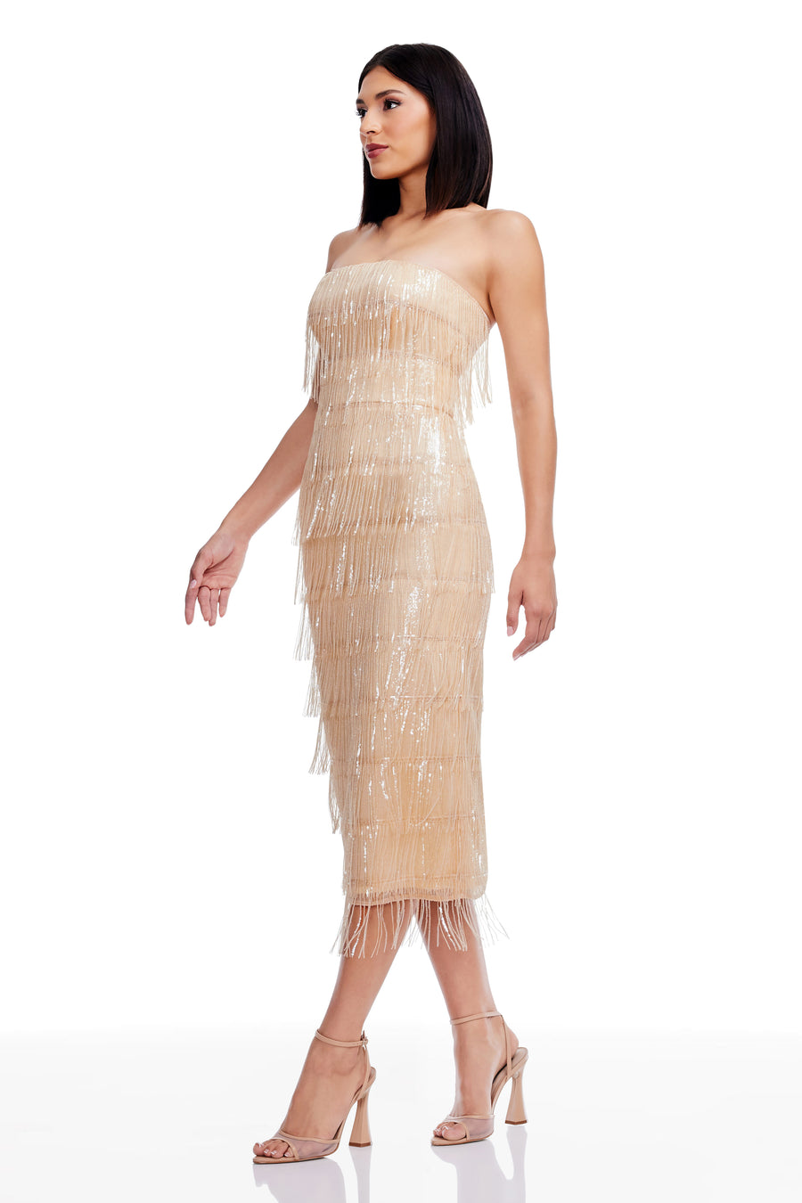 Viviana Dress / CHAMPAGNE