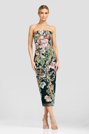 Viviana Dress / PINE MULTI