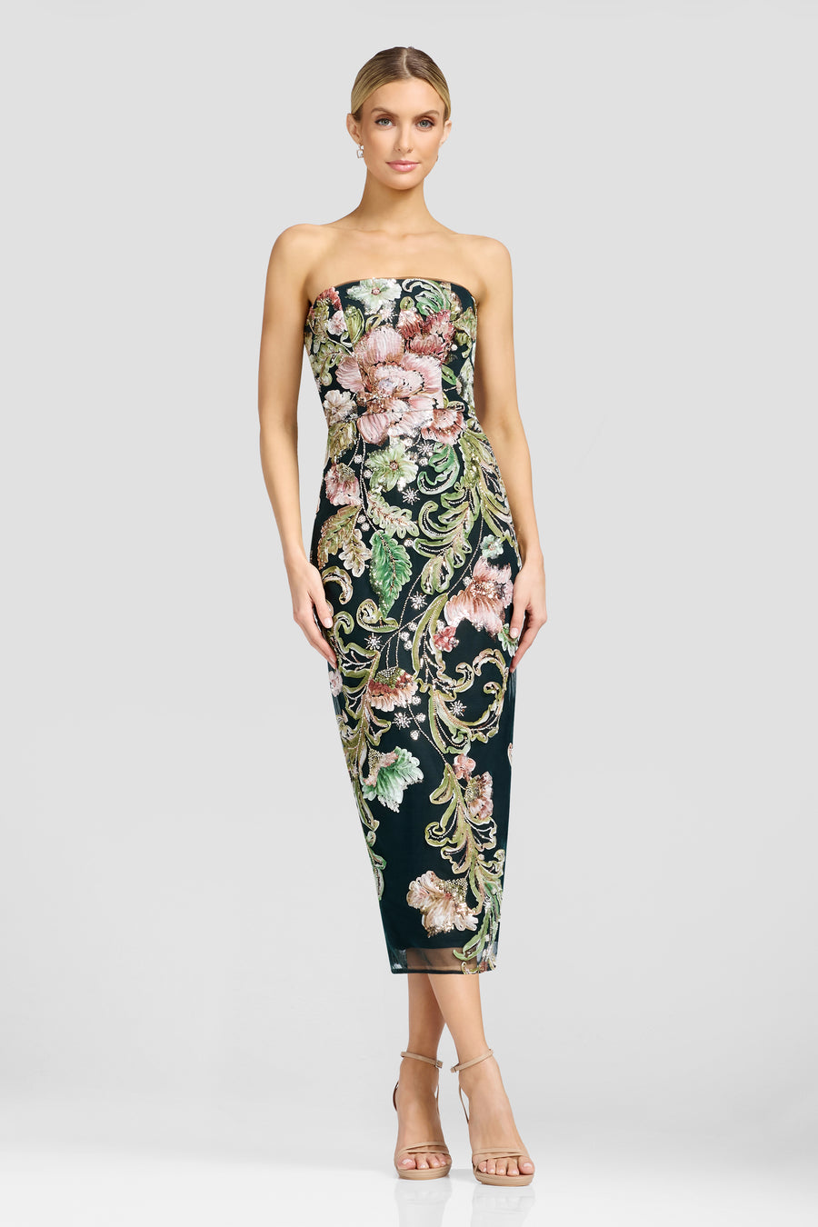 Viviana Dress / PINE MULTI