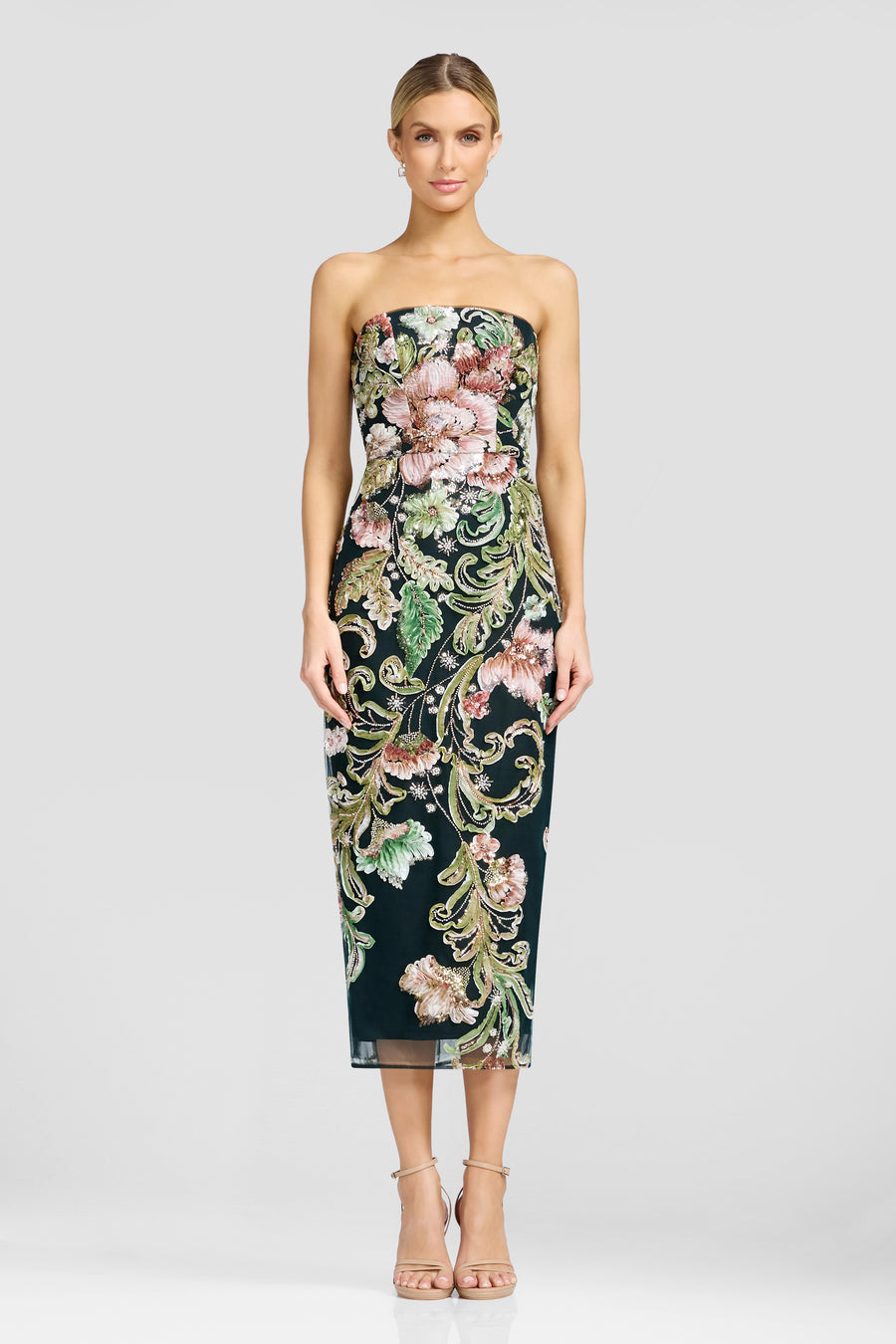 Viviana Dress / PINE MULTI