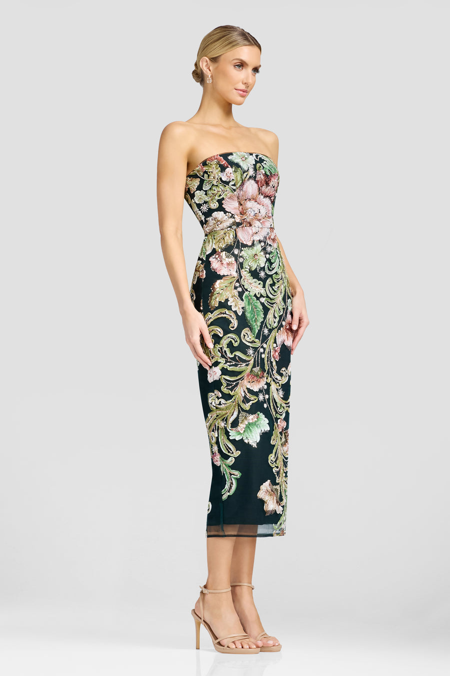 Viviana Dress / PINE MULTI