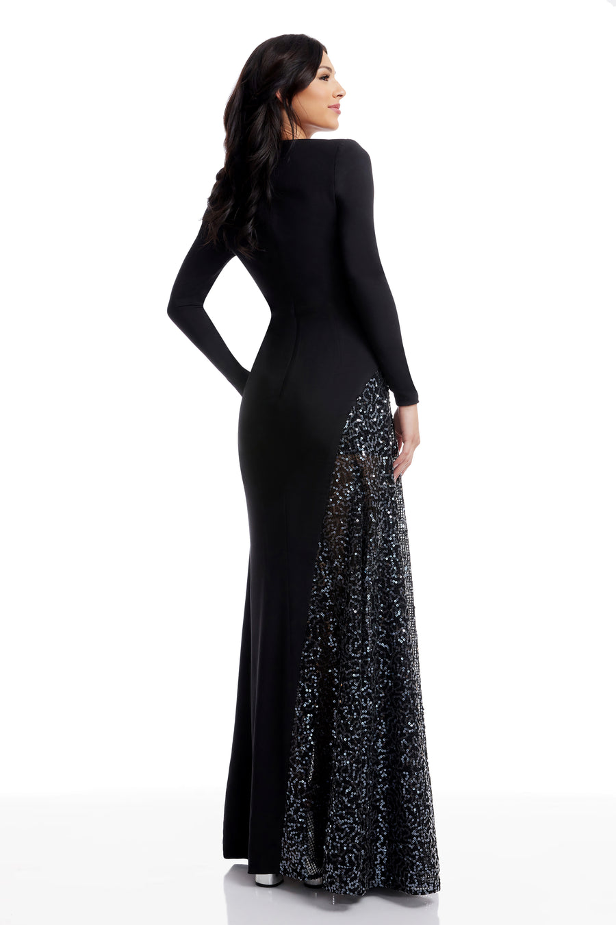 Winnie Dress / BLACK MULTI