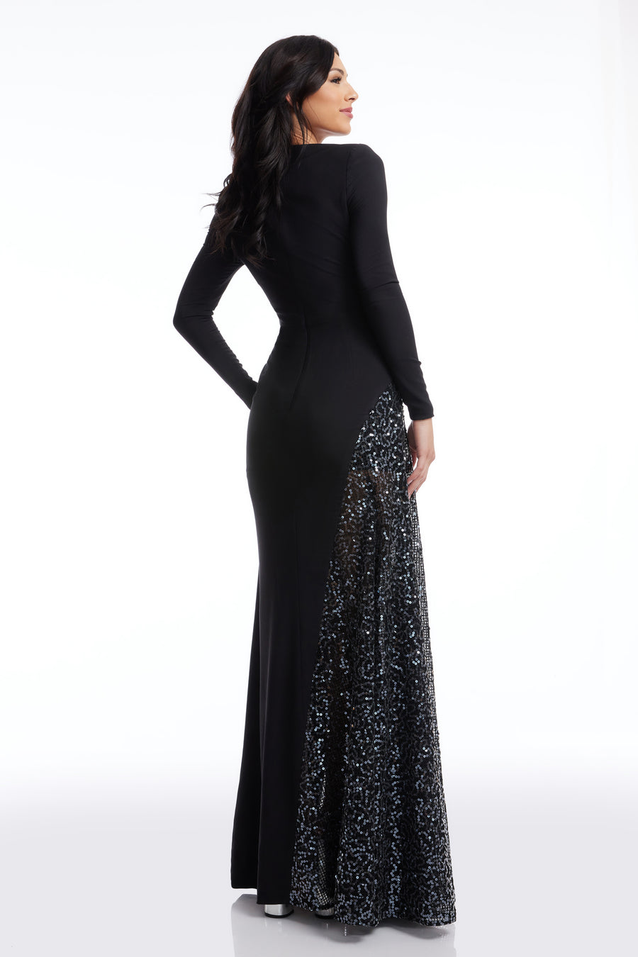 Winnie Dress / BLACK MULTI