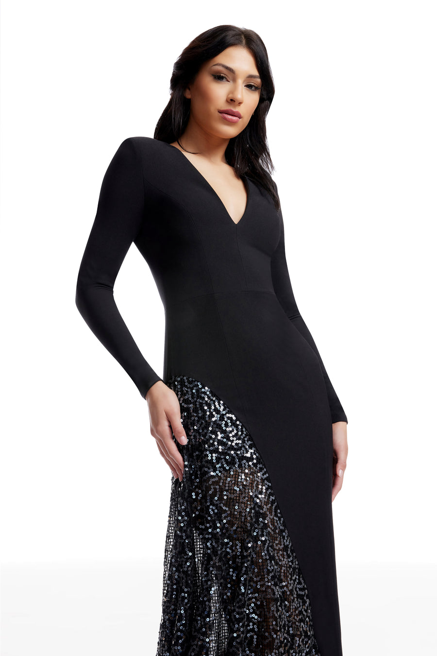 Winnie Dress / BLACK MULTI