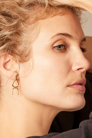 Wishbone Dangle Earrings