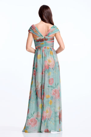 Xyla Gown / MINT MULTI