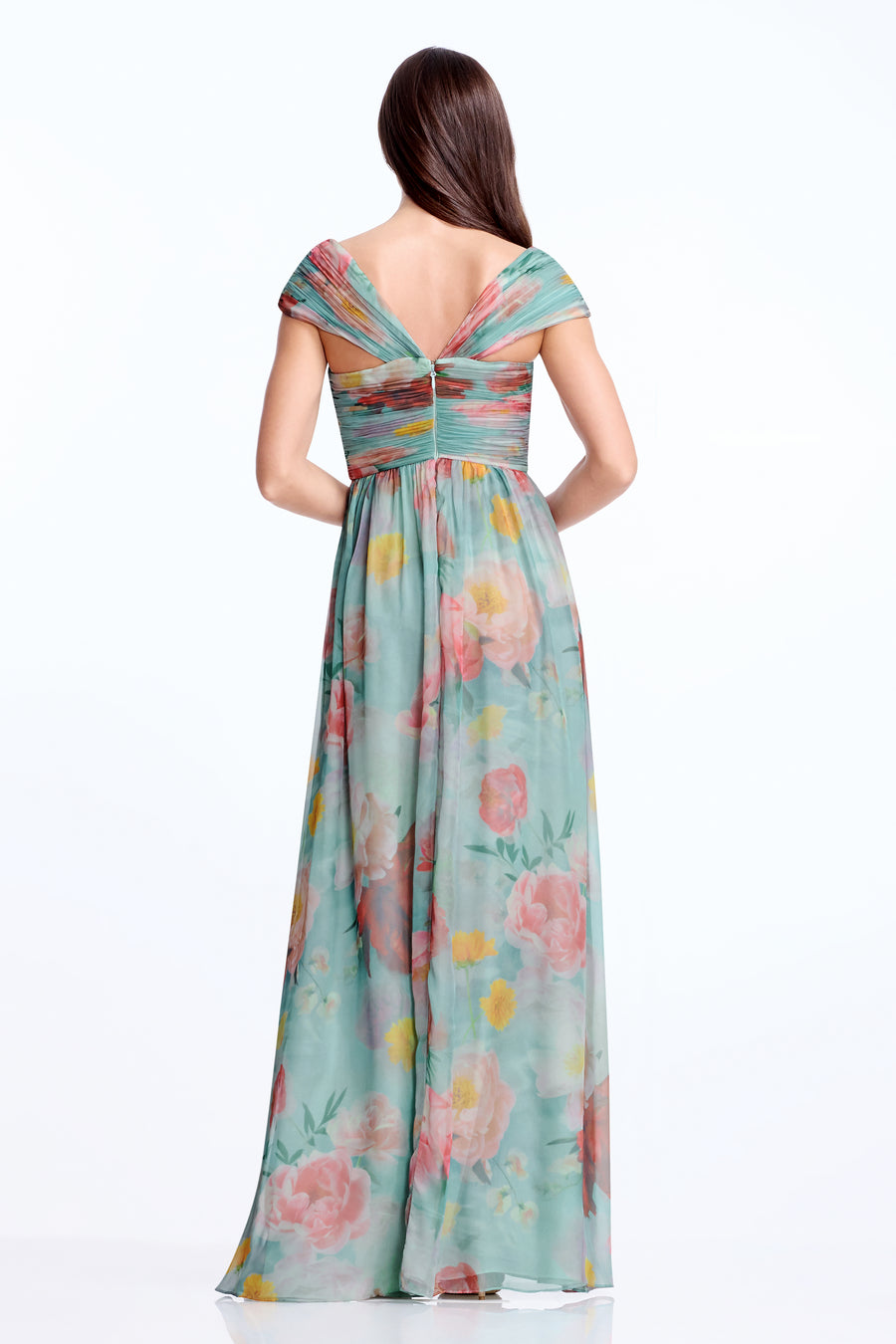 Xyla Gown / MINT MULTI