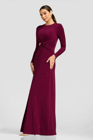 Zion Dress / DARK CHERRY