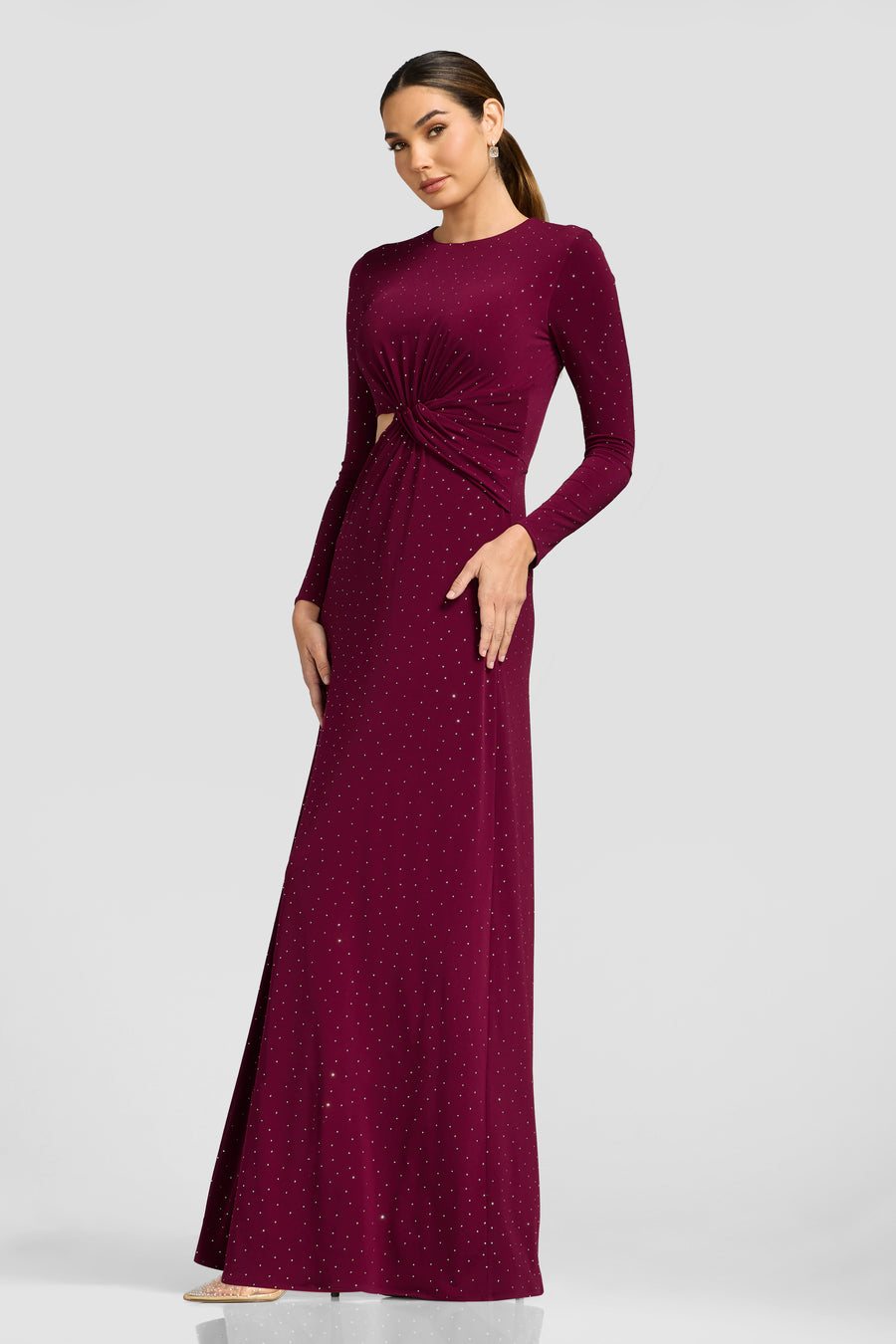 Zion Dress / DARK CHERRY