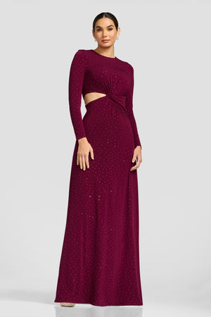 Zion Dress / DARK CHERRY