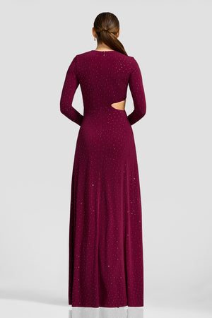 Zion Dress / DARK CHERRY