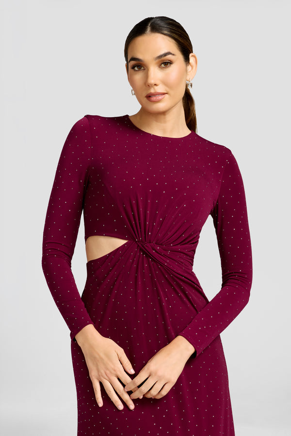 Zion Dress / DARK CHERRY