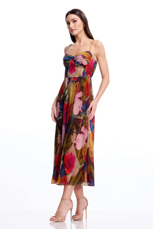 Zola Dress / BRIGHT ROSE MULTI