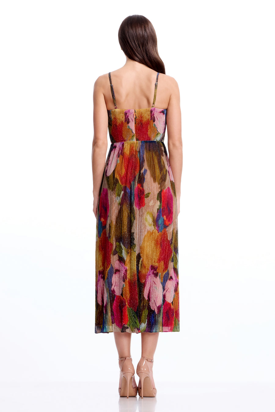 Zola Dress / BRIGHT ROSE MULTI