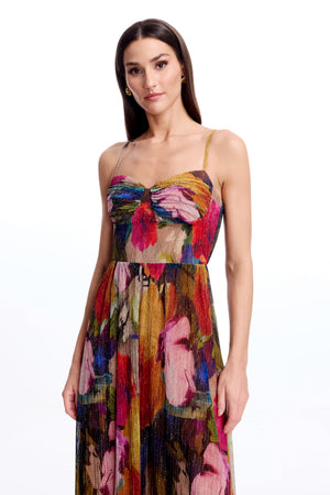 Zola Dress / BRIGHT ROSE MULTI