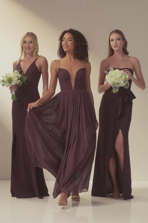Eleanor Gown / MIDNIGHT PLUM