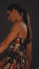 IDALIA GOWN / BLACK MULTI