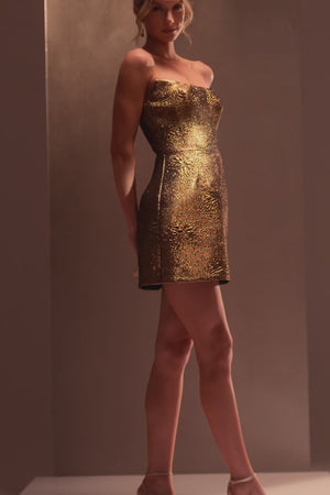 Amity Dress / GOLD