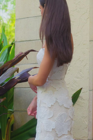 Amity Dress / WHITE MULTI