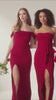 MELANIA DRESS / GARNET