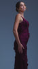 LORENA DRESS / DARK CHERRY