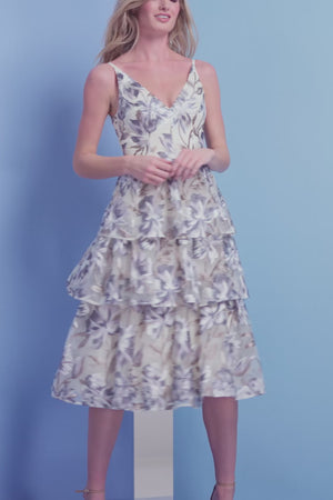 Lorelai Dress / Ivory Multi
