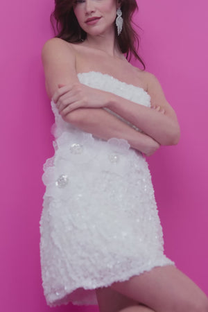 Sasha Dress / White