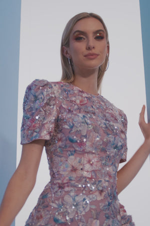 BRITTANY DRESS / DUSTY LAVENDER
