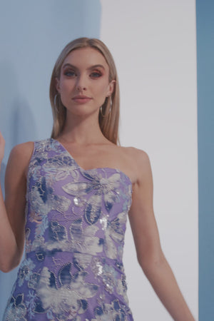 MAGNOLIA DRESS / LILAC MULTI