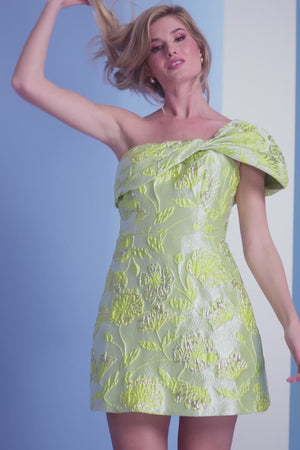 Olive Dress / Lemongrass Multi