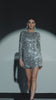 STASSI DRESS / SILVER MULTI