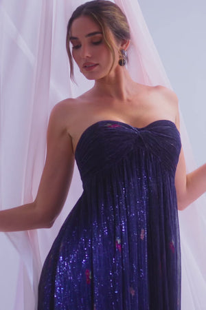 Talon Dress / MIDNIGHT BLUE M