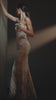 GIOVANNA DRESS / CHAMPAGNE MULTI