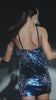 SURI DRESS / NAVY MULTI