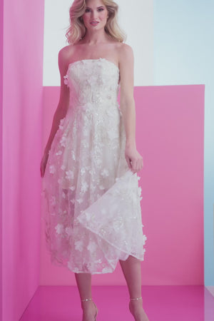 Kailyn Dress / OFF WHITE MULTI