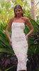 Cosette Dress / WHITE MULTI