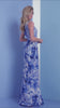 Bella Dress / Cerulean Blue Multi
