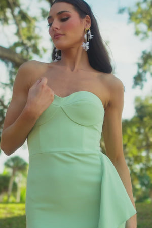 PARIS GOWN / SAGE
