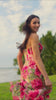 Carina Dress / PEACH MULTI