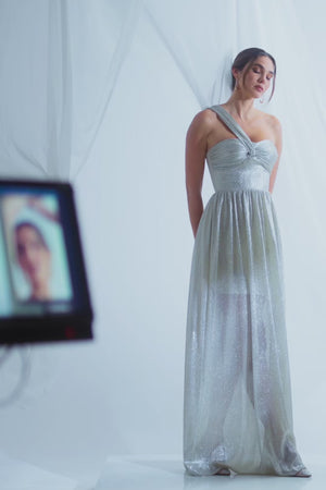 Idalia Dress / CHAMPAGNE